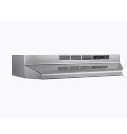 RL6200 Series 30-Inch Ductless Under-Cabinet Range Hood, Stainless Steel Finish