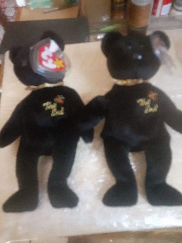 Ty The End Beanie babies
