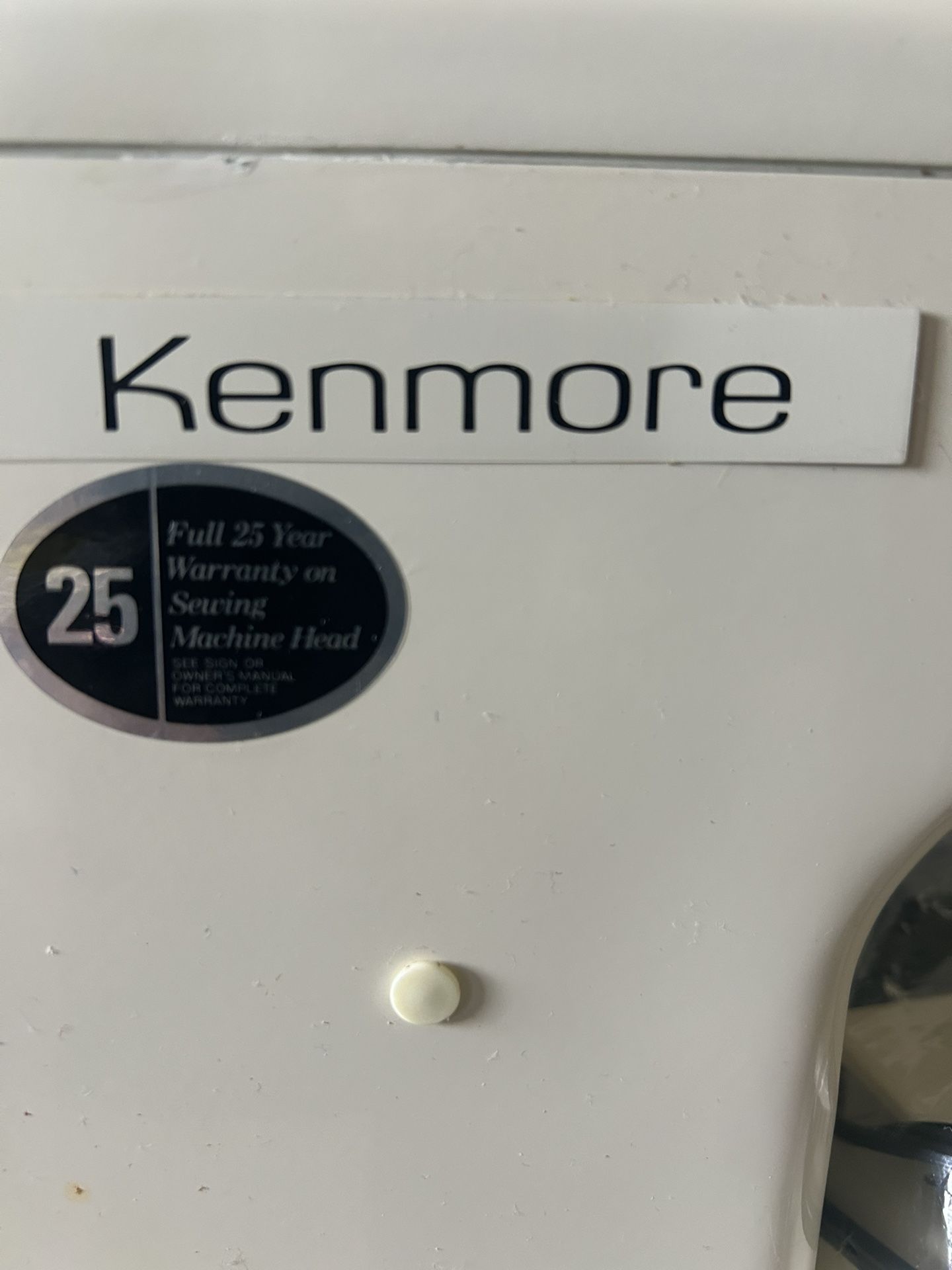 1983 Kenmore Sewing Machine 