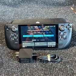 Steam Deck 64GB LCD with Charger and Case