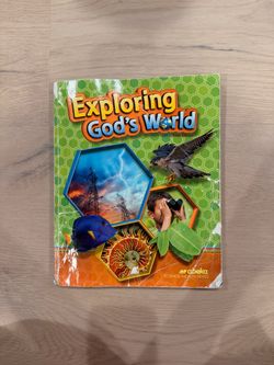 Used || Abeka Science 3rd grade “Exploring God's World” || READ DESC