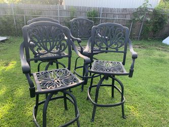 Bar height patio chairs