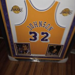 Magic Johnson Autographed Jersey