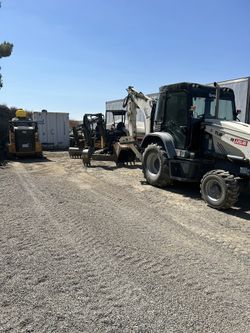 John Deer Mini Excavator Backhoe Skid Steer