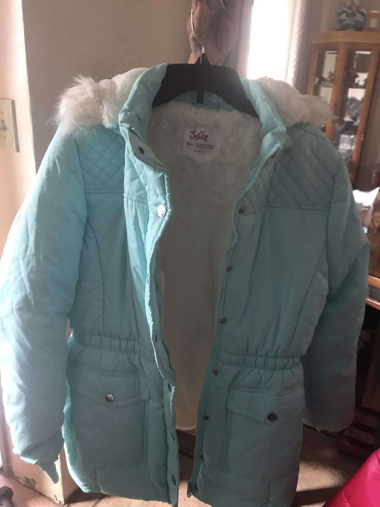 Justice Girl’s Jacket/ Ready For Christmas