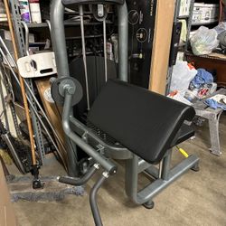 Commercial Bicep Curl Machine