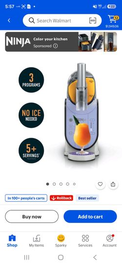 Minja slushie machine 72 Oz new in box