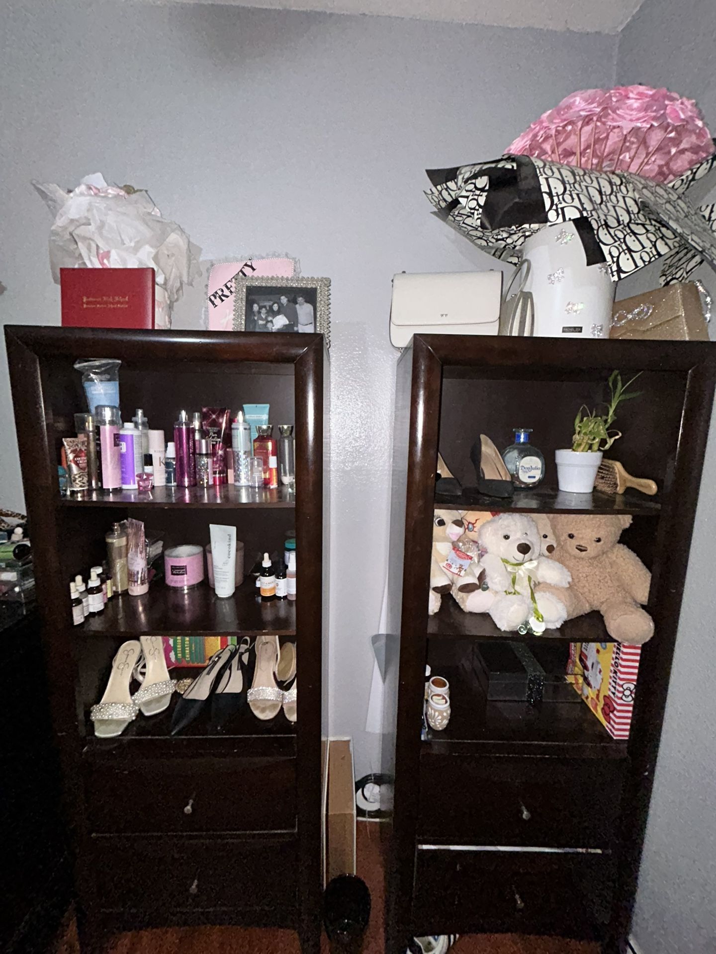 Living Space Tower Shelves  