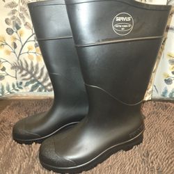 SERVUS ASTM F2892-18 EH Waterproof PVC Work boots Men's Size 10