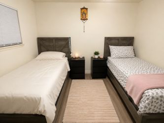 Twin Bed Frames – Set of 2