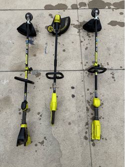 Free Ryobi trimmers, 18v & 40v