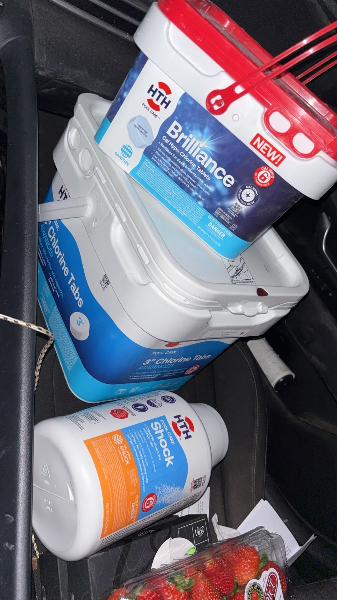 Chlorine and shock $90 value for $50 get both they go quick so jump on it