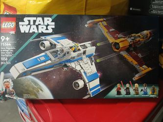 Lego New Republic E-Wing is. Shin's Hati's starfighter