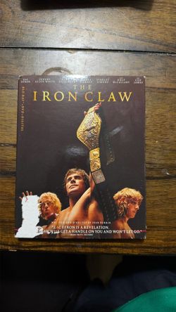 The Iron Claw Blu Ray+Dvd with digital code
