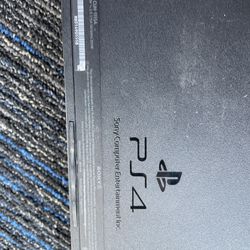 PS4 Console w/games