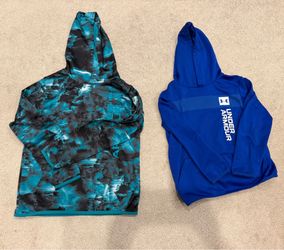 YOUTH UNDER ARMOUR HOODIES ( SIZES MEDIUM AND LARGE)