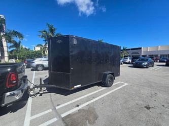 Trailer 6x14 "2021" one owner, Pulls amazing no leaks 6ft hight interior good tires clean documentation in hand ✋️ READ Description FIRST, LEA PRIMERO