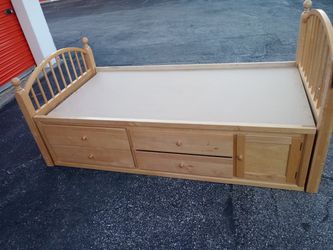 Twin Daybed With Drawers& Storage