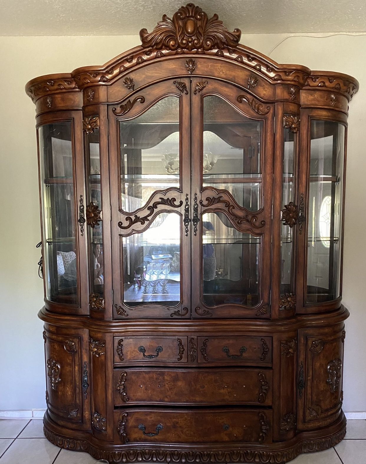 Vintage China Cabinet $1,000 Antiques