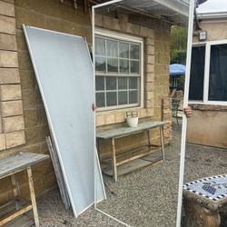 Mirrored Closet Set