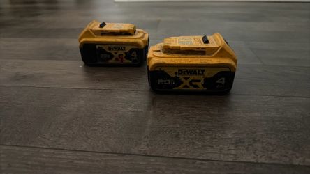 Used Dewalt Batteries