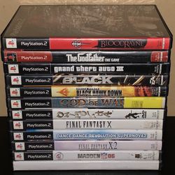 PlayStation 2 Video Games PS2 Great Titles