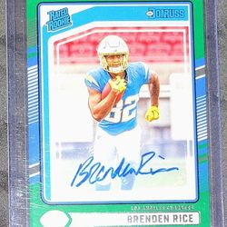 Brenden Rice Autohraph