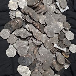 500+ EISENHOWER ONE DOLLAR COINS