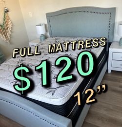 Full size pillow top mattress