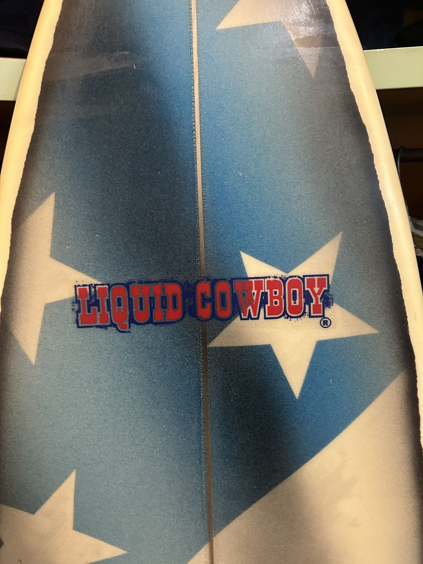 Liquid Cowboy Stars And Stripes Surfboard At Catch A Wave  Surf Shop