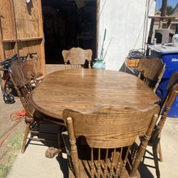 Dining Room Table With 6 Chairs 
