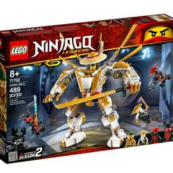 LEGO NINJAGO Legacy Golden Mech 71702 Kids Building Kit (489 Pieces)