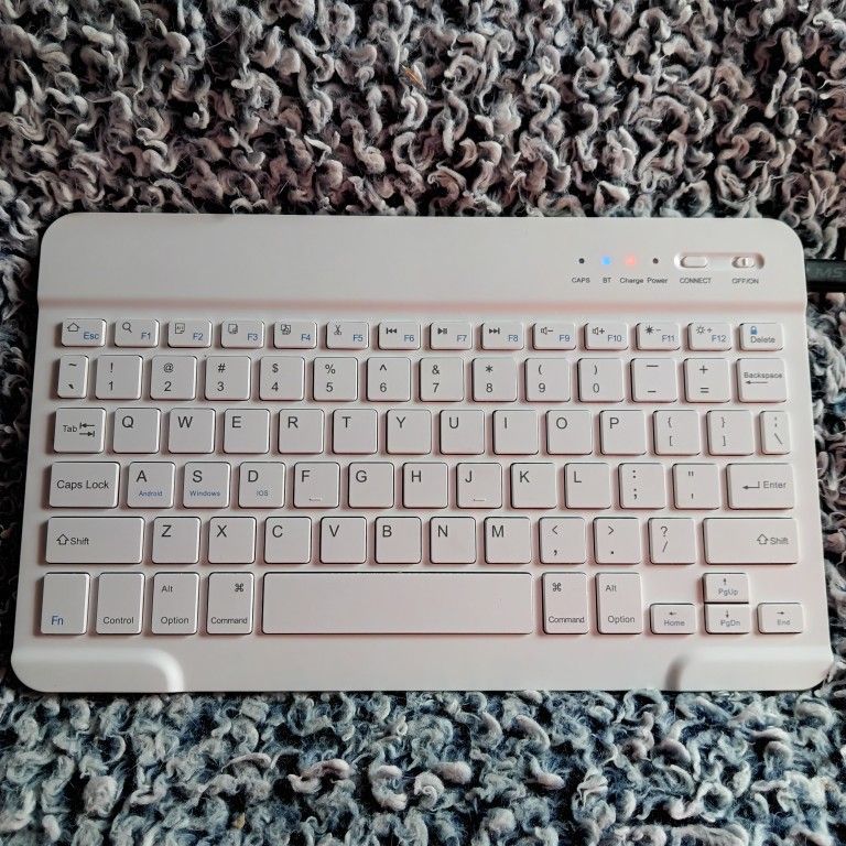Bluetooth Wireless Keyboard Rechargeable USB-C