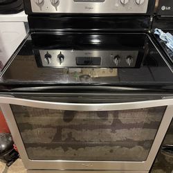 30” GlasTop Stainless Steel Whirlpool Electric Stove FOR SALE!!!
