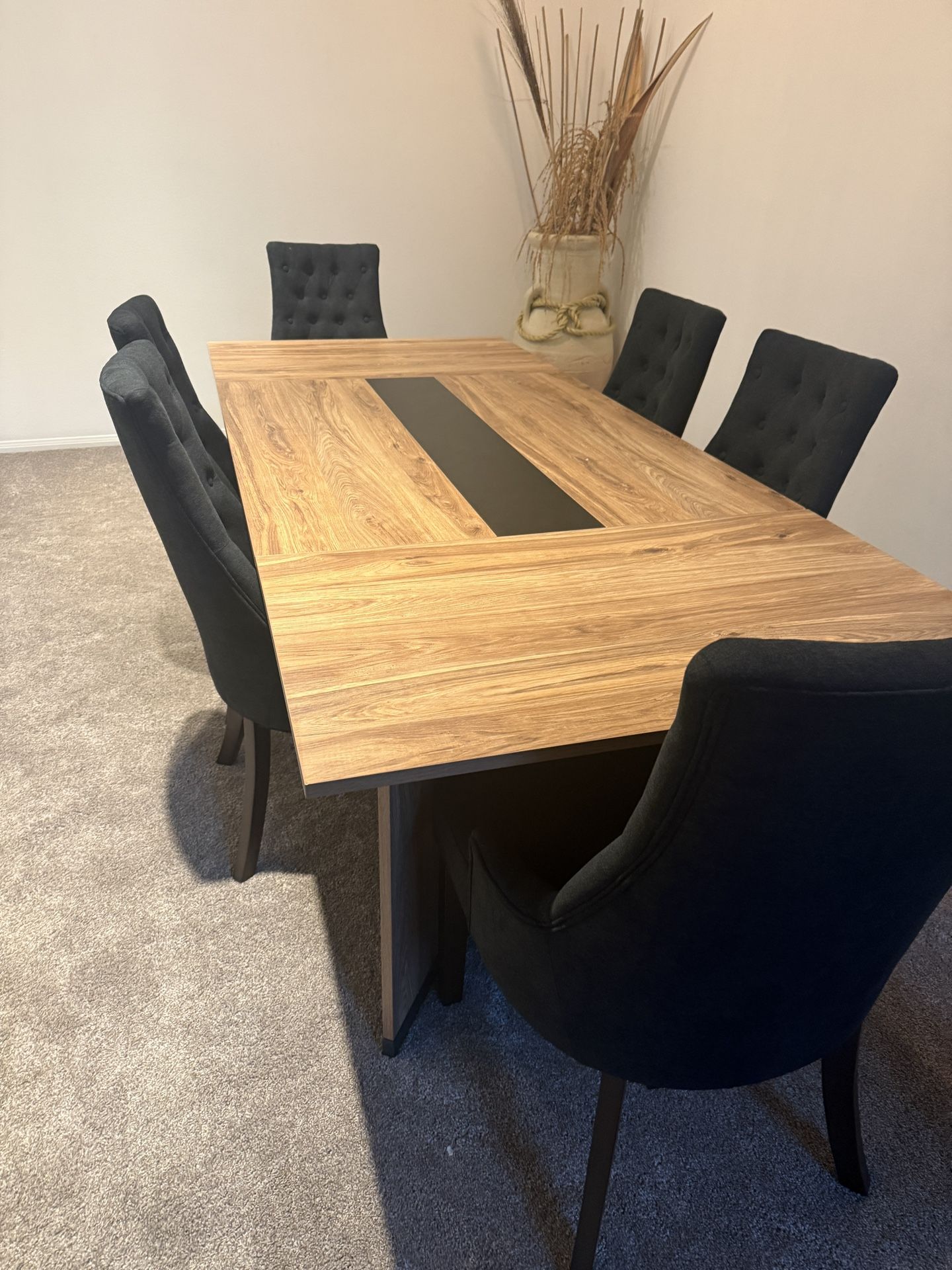 Eight Chairs Dining Table