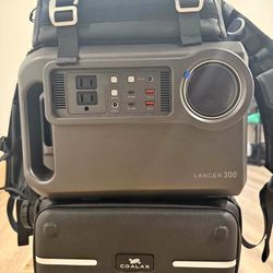 Lancer300 Modular Outdoor Camera Bag with Power and Magic Arm