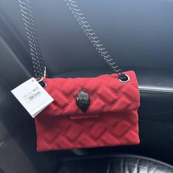 new red kurt geiger bag