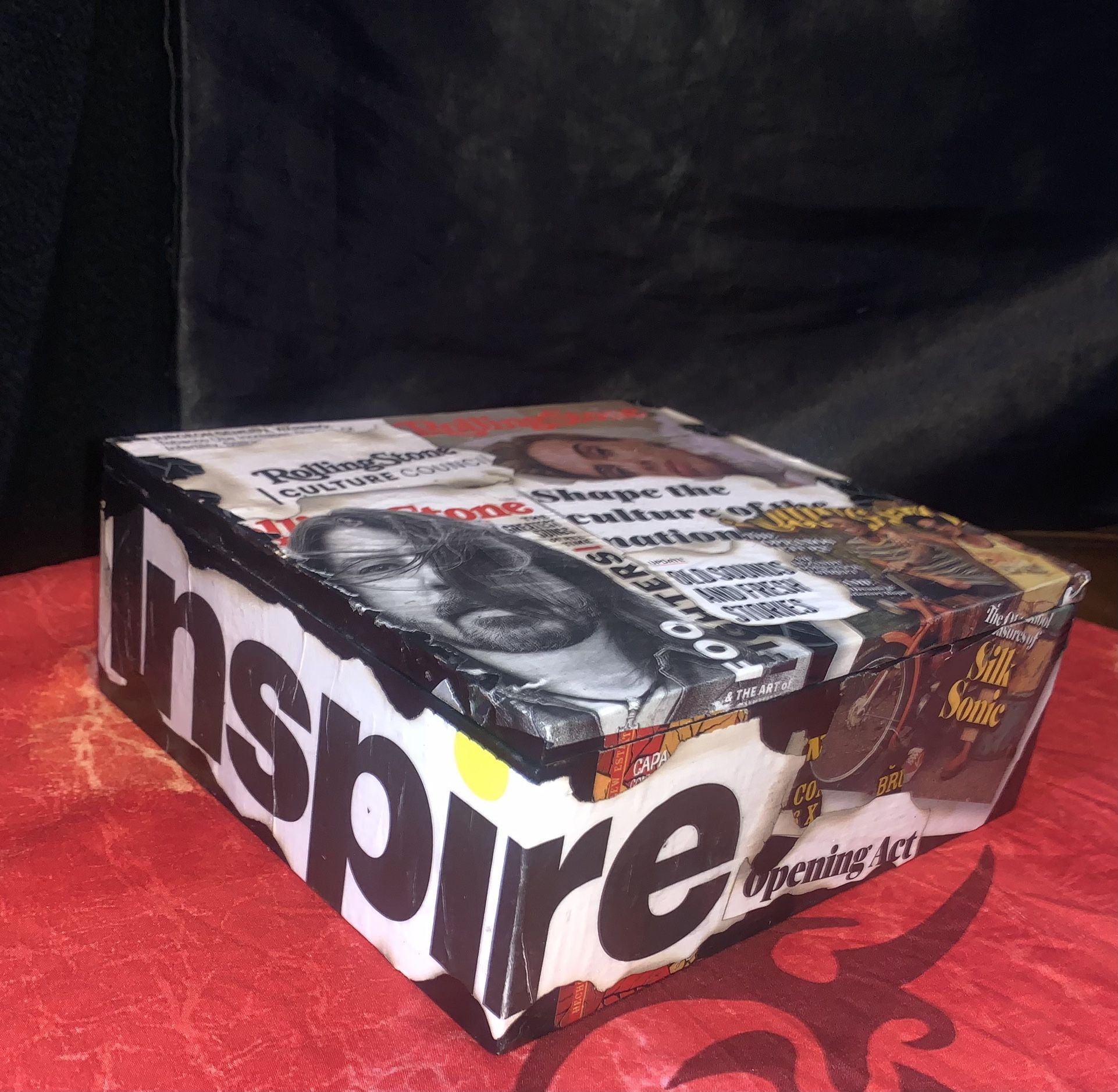Repurposed Cigar Box. One Of A Kind!