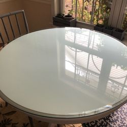 Round Glass TABLE TOP
