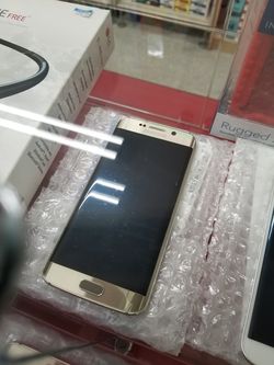 NO TAX - T-Mobile Galaxy S6 Edge Gold Platinum