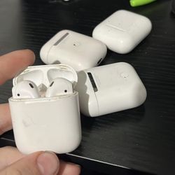 White Airpods Good Condition Both Pods Are Good