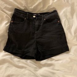 H&M Black High-Rise Jeans 