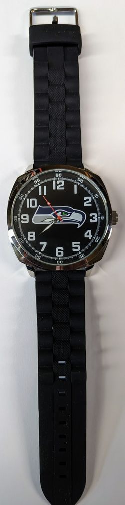 Men's Large Face Seattle Seahawks Watch