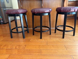 3 Bar Stools –