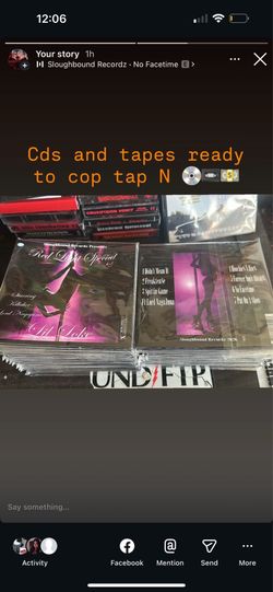 Sloughbound Recordz CDs Tapes