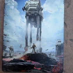 Star Wars: Battlefront (PlayStation 4, 2015). Steelbook