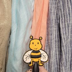 Bee Iron On Patch Kids Sewing Applique Save The Bees 