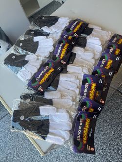 11 Packs of LED Party Gloves – Adult Large – $35 OBO
