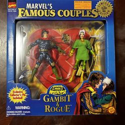 Toybiz Gambit + Rogue VINTAGE Box Set SEALED