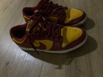 Red And Yellow Nike Shoes